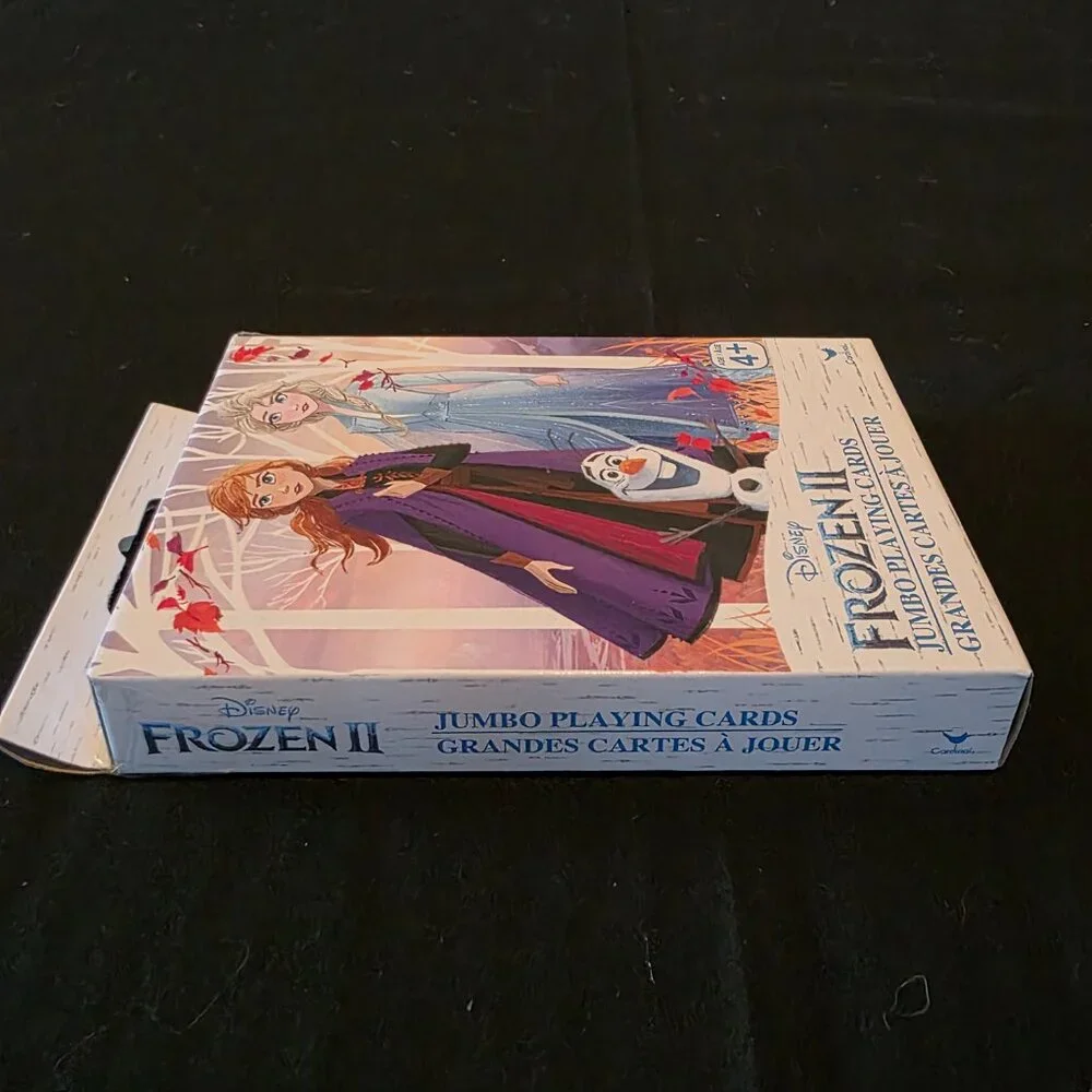Disney FROZEN II - 54 Pack Jumbo Playing Cards - Brand New and Sealed - Age 4+